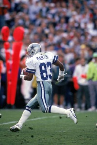 Kelvin Martin, AKA K-Mart was the leading receiver for Dallas in 1989. But just like the department store, he quickly vanished.